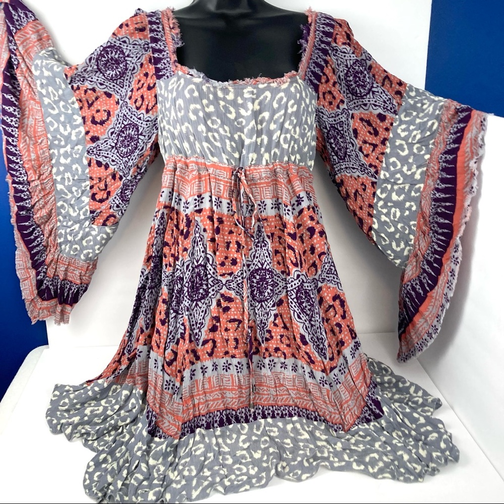 Free People Heart Of Gold Mini Dress Size S/P